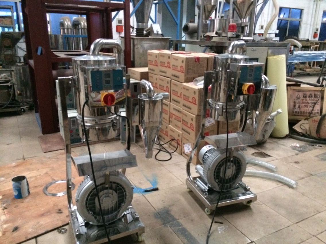 真空吸料機(jī)的下料的工作原理